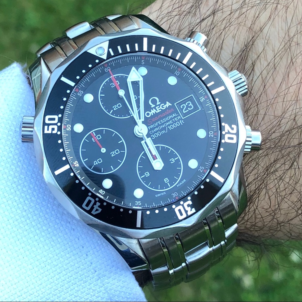 OMEGA SEAMASTER CHRONOGRAPH 41 mm,BOX AND PAPERS!!